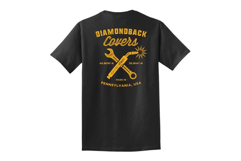 MPA T 141414 L MPA Tshirt Black Back